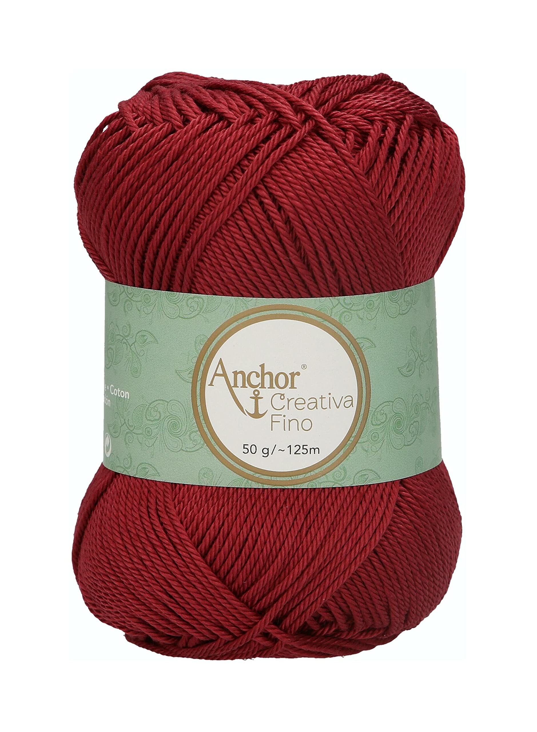 ANCHOR Creativa Fino, Thickness: 4, Packaging: 50G, Running Length: 125M 425 Crochet Threads