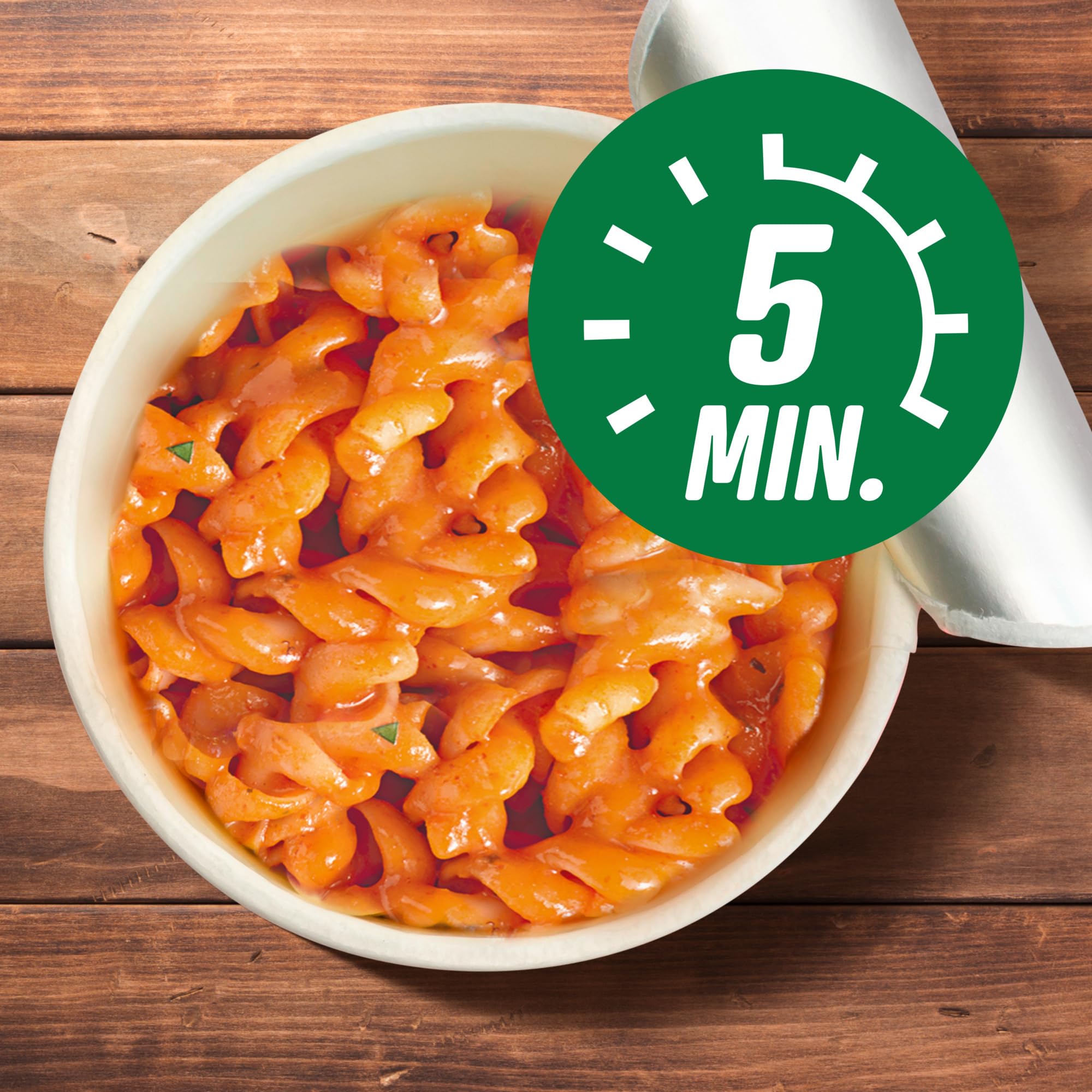 Knorr Tomato & Mozzarella XXL Pasta Pot, leckerer Pasta Snack 8 x 93 g 7