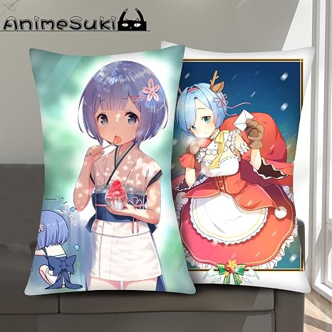 Amazon Animesuki Re ゼロから始める異世界生活 レム Rem 抱き枕 両面印刷 アニメ グッズ アニメカバー 枕カバー 2way 40cm 60cm アニメ 萌えグッズ 通販