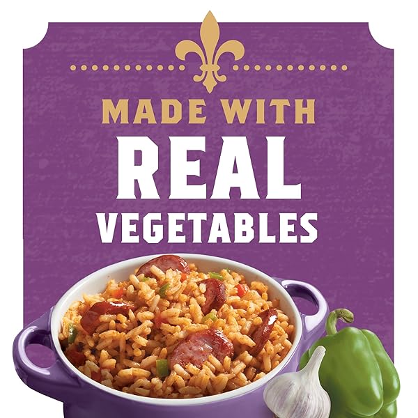 ZATARAIN’S RICE MIX, JAMBALAYA, FAMILY SIZE, LONG GRAIN RICE WITH ONIONS, BELL PEPPERS, GARLIC, PAPRIKA, AND RED PEPPERS, JUST ADD MEAT FOR EASY-PREP, NEW ORLEANS STYLE RICE MEAL, 12 OZ