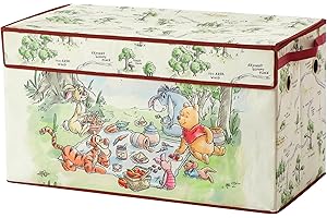 Idea Nuova Disney Winnie the Pooh Collapsible Storage Trunk, Durable with Soft Lid, 28.5"x14.5"x16"