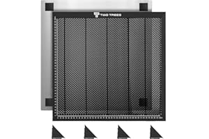 OUYZGIA Twotrees Honeycomb Laser Bed 430x400mm Honeycomb Board Table for Laser Cutter Engraver, Honeycomb Working Table for Laser Cutting Engraving, Metal Base Kit for Desktop Protection (16.9” x15.7”)