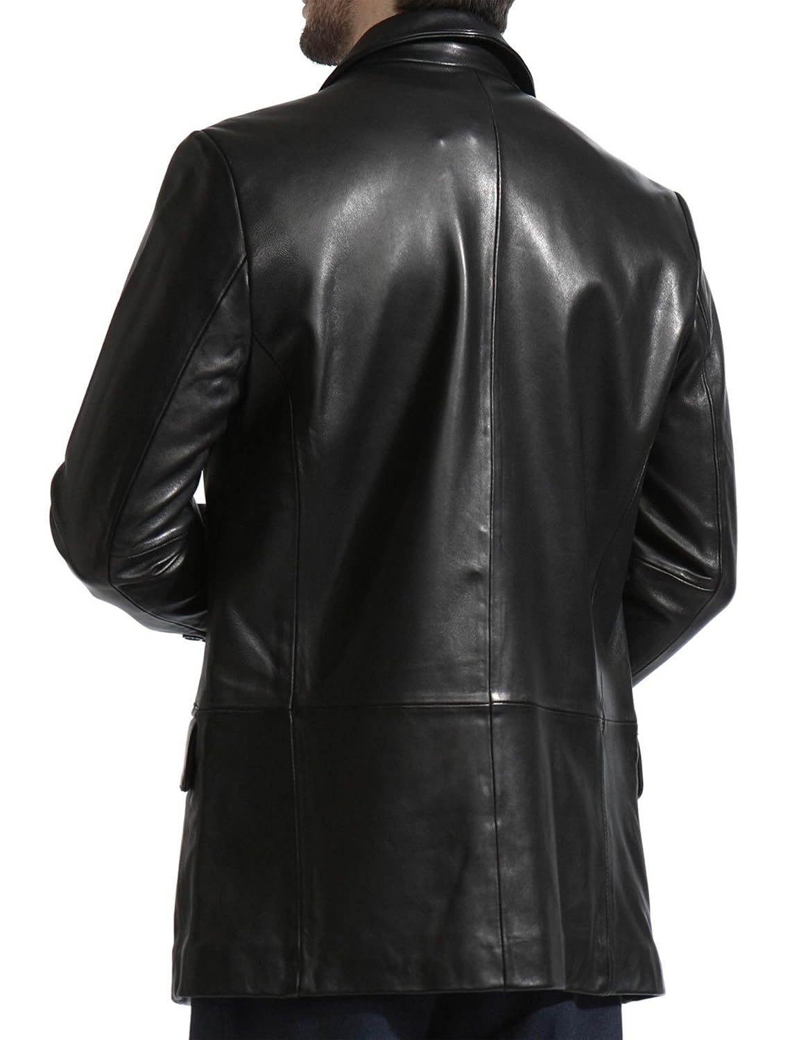 Buy K&K Full Sleeves Genuine Leather Jacket For Men, ILW02 at Amazon.in