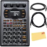 Roland SP-404MKII Creative Sampler and Effector Bundle with MIDI Cable, Instrument Cable, and Austin Bazaar Polishing Cloth