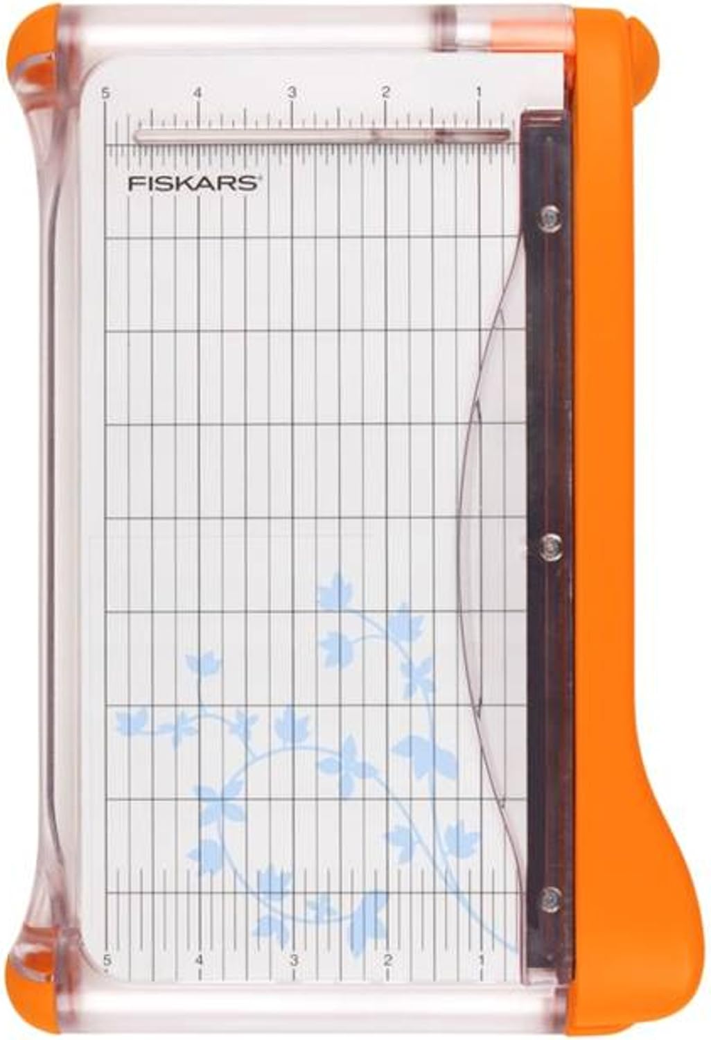 Fiskars 9 Inch Bypass Paper Trimmer (199130-1001), White : Rotary Paper Trimmers : Arts, Crafts & Sewing