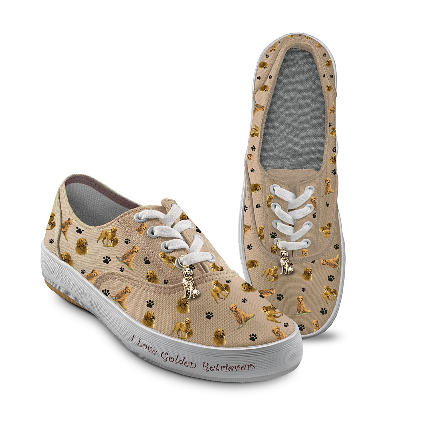 Buy Bradford Exchange Choose Your Dog Breed Women's Sneakers Playful