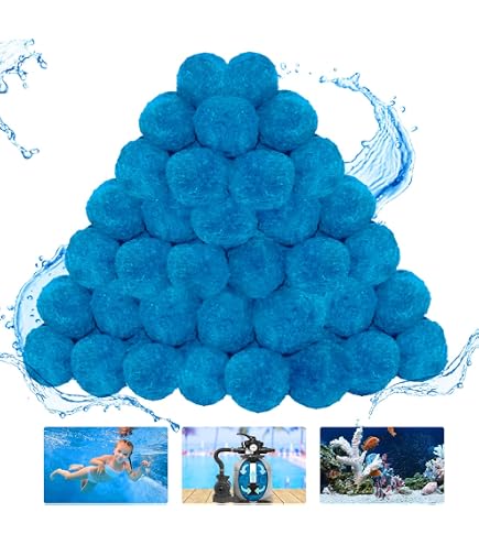 Rx Clear Luster Blue Filtermedium Für Pool-Sandfilter – Alternative Zu Sand, Filtert Bis Zu 3–5 Mikrometer
