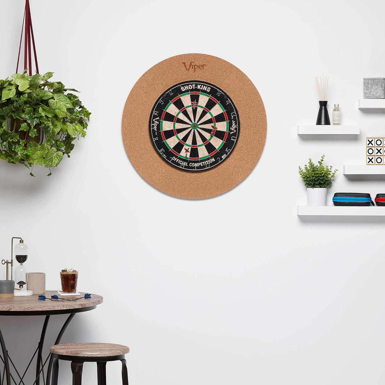 Viper by GLD Products Wall Defender Dartboard Surround Cork : Sports & Outdoors