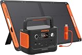 Jackery Solar Generator 240V2 256Wh LiFePO4 300W 100W Panel USB-C Adapter view 1