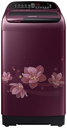 Samsung 7.5 Kg Inverter Fully-Automatic Top Loading Washing Machine (WA75T4560FM/TL, Magnolia Plum)