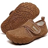 Heiiwarm Toddler House Slippers Fuzzy Winter Bedroom Warm Cozy House Shoes