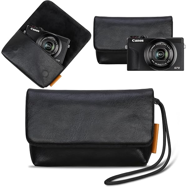 Amazon.com : Rieibi G7X II/G7X III Leather Camera Case - Vintage