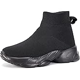 Kids Casual Sneakers Boys Knit Socks Shoes Girls Slip On Non-Slip Breathable Spring Autumn Outdoor Walking Shoes