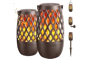 KuccHero Outdoor Bluetooth Speaker with Lights, Gift for Him Her, Decor Gadget Cool Stuff, Sync up to 100 Wireless Portable Speaker with Wall Mount/Stake/Hook, Waterproof for Patio/Yard/Party/Camping