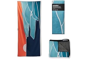 Nomadix Original Towel - Perfect for Beach, Pool, Travel, Camping, Yoga - Made with Recycled Materials - Super Absorbent - Sand Resistant - Big Sur - 72.5x30