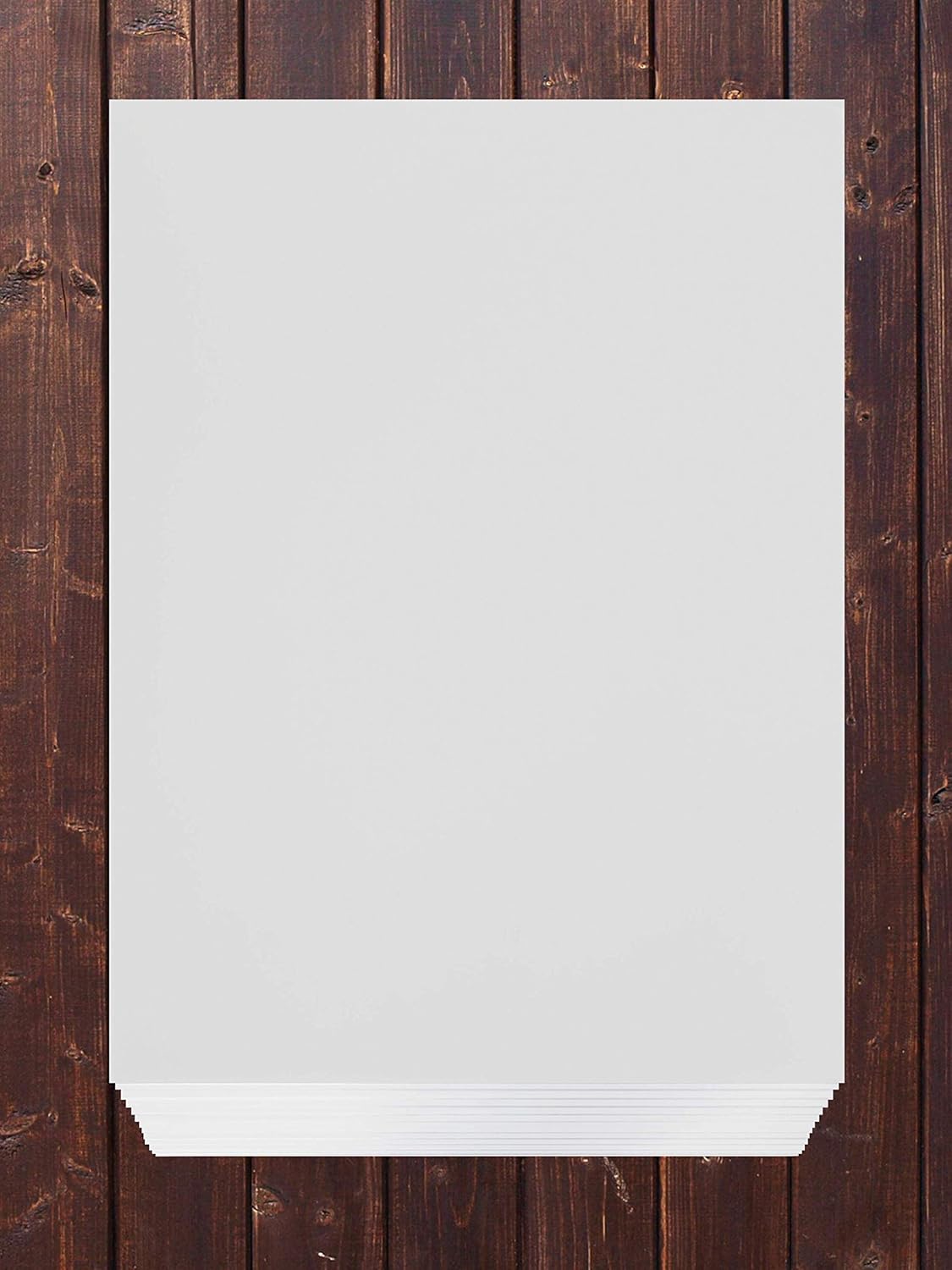 Excelsis Design, Pack of 15, Foam Boards (Acid-Free), 8x10 Inches (Many Sizes Available), 1/8 Inch Thick Mat, White with White Core (Foam Core Backing Boards, Double-Sided Sheets) : Office Products