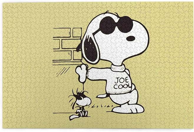 Amazon 1000ピース ジグソー パズル Snoopy スヌーピー 4 木製ジグソーパズル パズル 知育おもちゃ 創意手作り 大人と子供 減圧 レジャー パズル ゲーム 青年パズルゲームおもちゃギフト ジグソーパズル おもちゃ