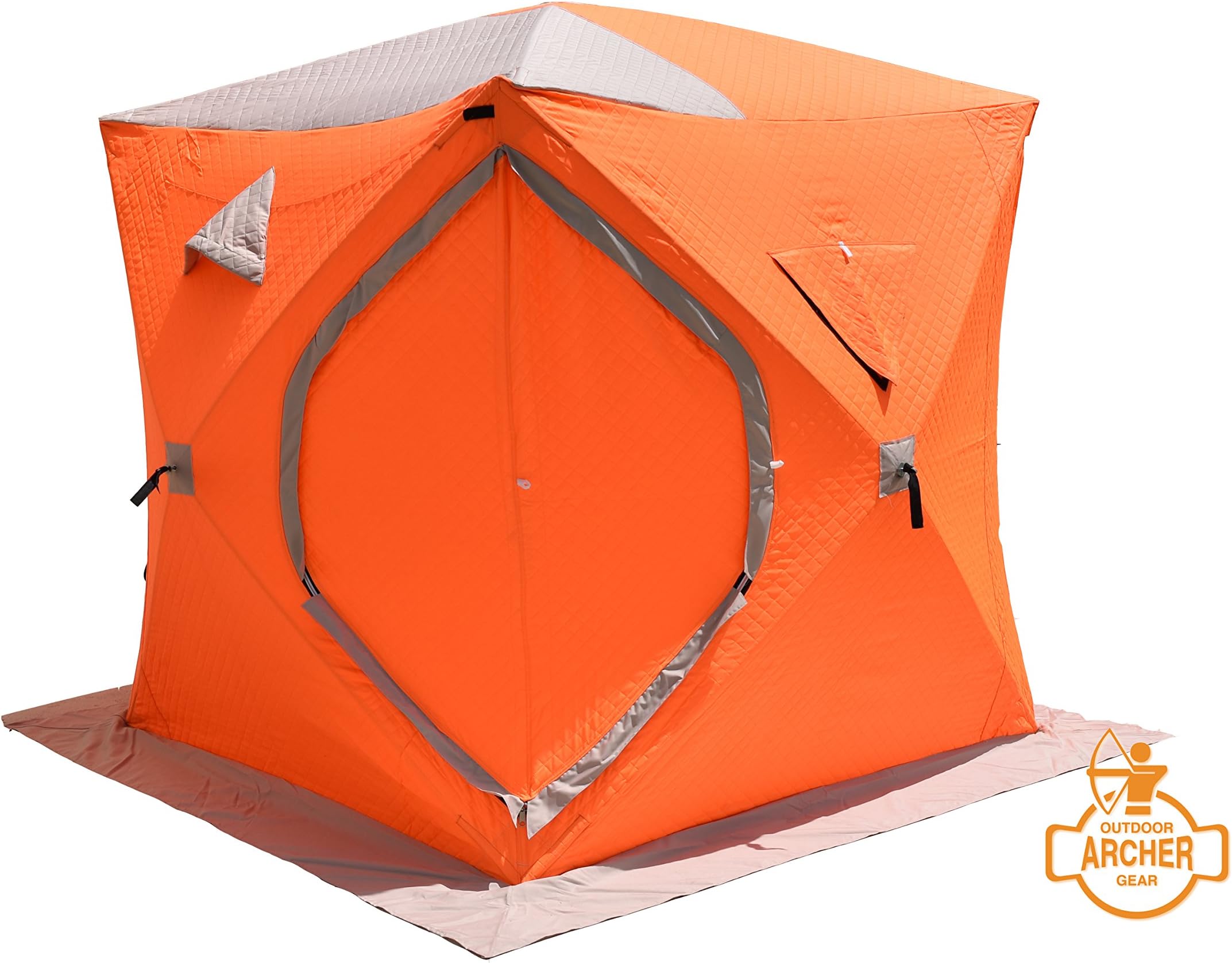 Archer Outdoor Gear Bodhi Ice Fishing Shelter 300D Oxford Waterproof Windproof Snow and Ice Tent