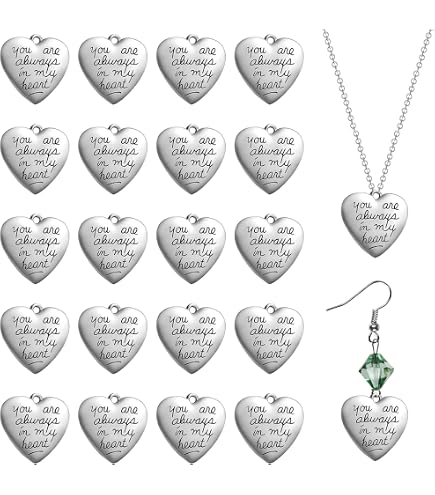 ZURWTCH 925 Sterling Silver Angel Wings & Heart Charm - DIY Jewelry, Fits Most Bracelets, Women's Gift