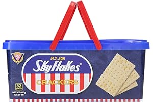 M. Y. San Skyflakes Cracker 800g, 32 Individually Wrapped