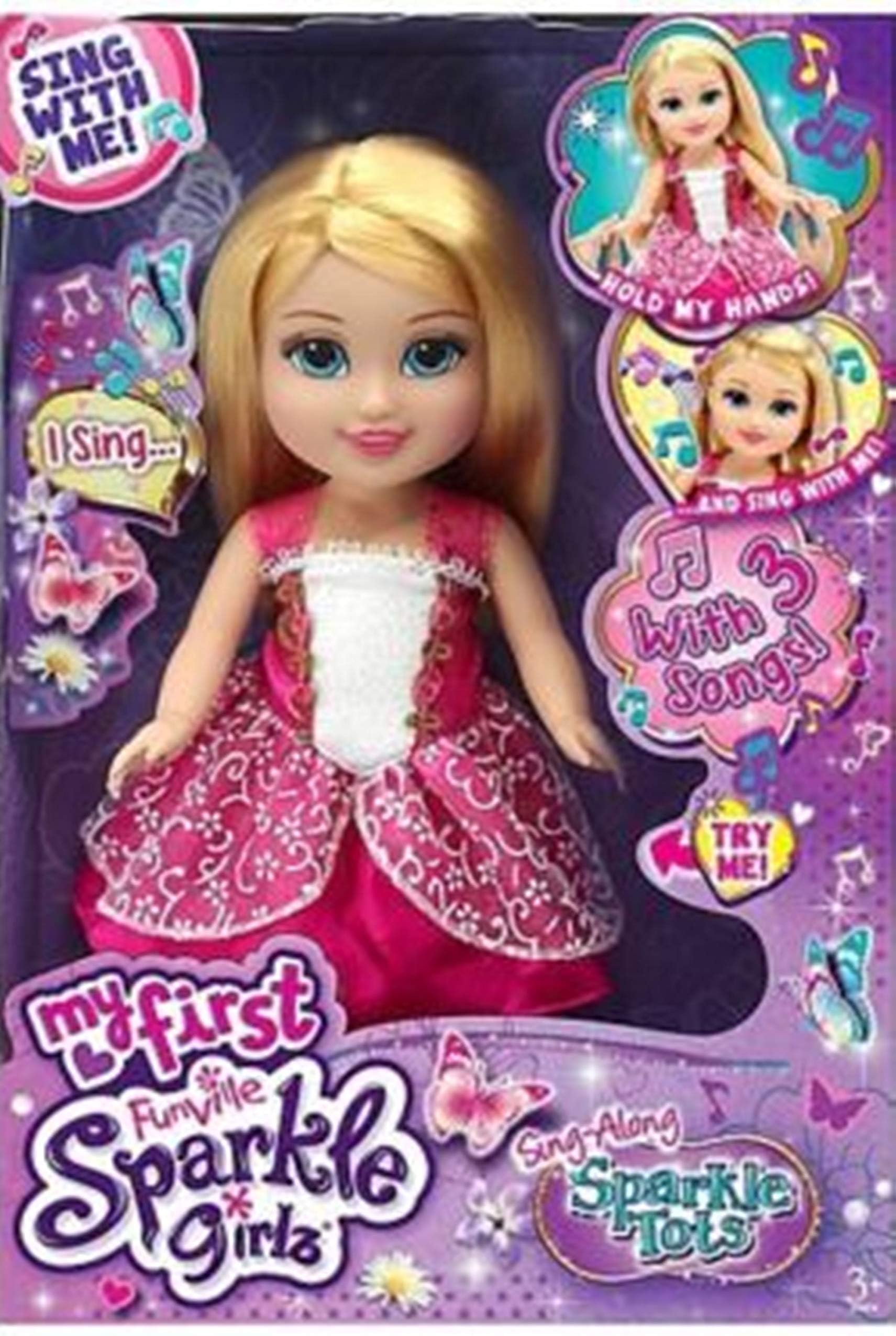 mul Sparkle Girlz Singing Tots - Blonde