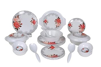 Eagleware Melamine Dinner Set Pack of 33