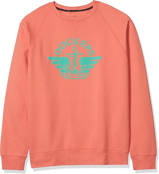 henley crew neck sweatshirt