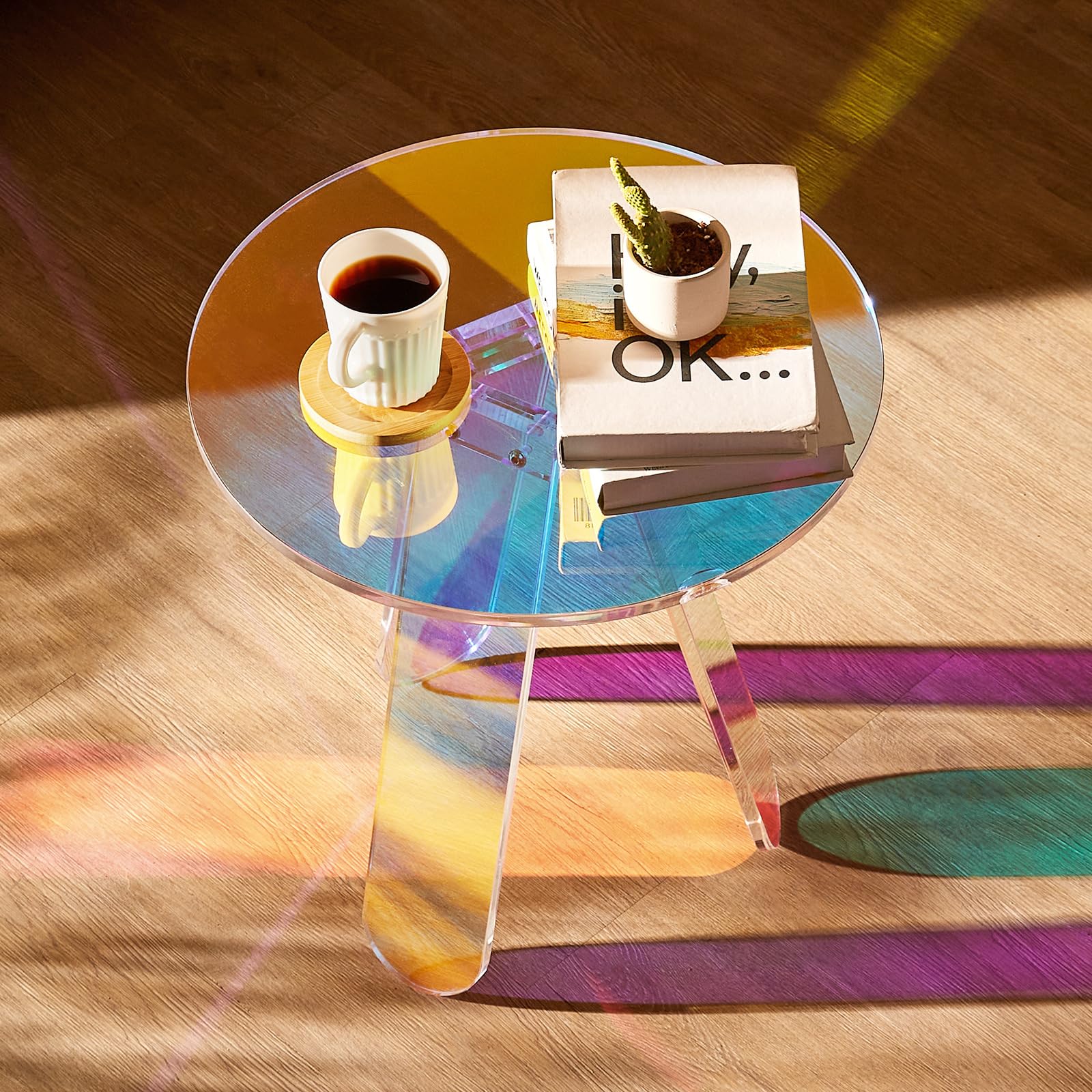 Iridescent Side Table