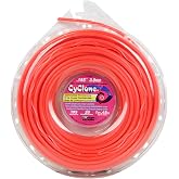 Desert Extrusion Cyclone CY155D1 .155 x 105' Red Trimmer Line - Made in USA | Commercial Grade | High-Strength Nylon Construction | Designed For Heavy Vegetation | Long-Lasting Performance