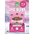 Open Farm, Epic Blend High Protein Dry Dog Food, Probiotic Coated & Bone Broth Infused Kibble with Air Dried Meat & Organs, Minimally Processed & Nutrient Dense, Salmon & Superfood Recipe, 18lb Bag