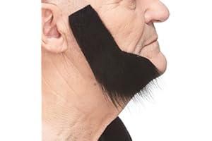 Mustaches Self Adhesive Sideburns Fake Mutton Chops, Novelty, False Facial Hair, Costume Accessory for Adults
