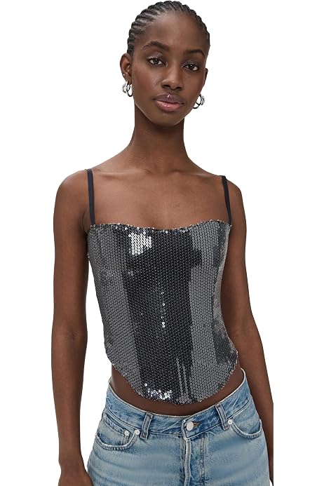 denim bustier top forever 21