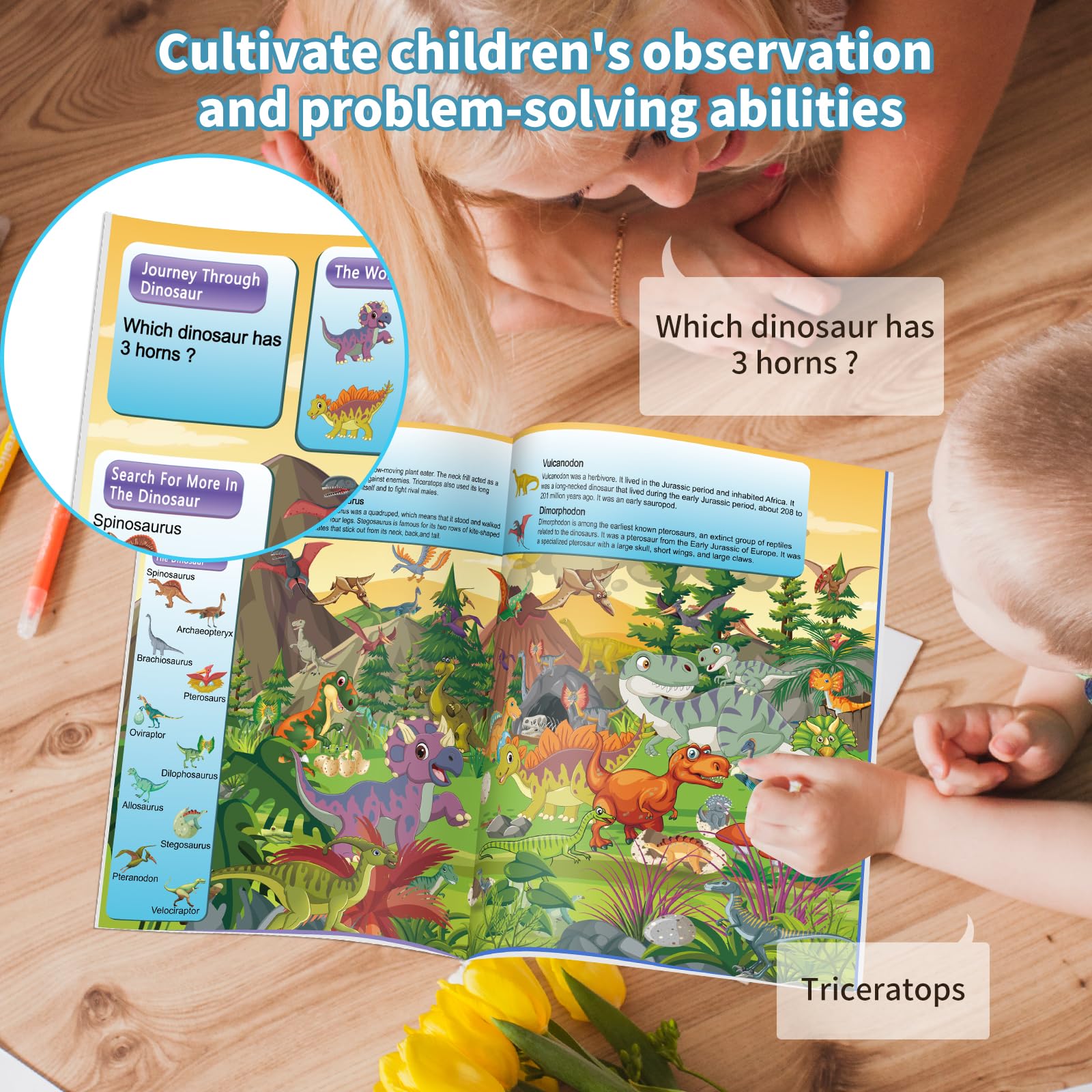 4 Pack Search and Find Activity Book for Kids Ages 3-5 4-8 8-12, Car Game,Toys for Road Trip Airplane Activities,Activity Books Over 240 Fun Animal Knowledge