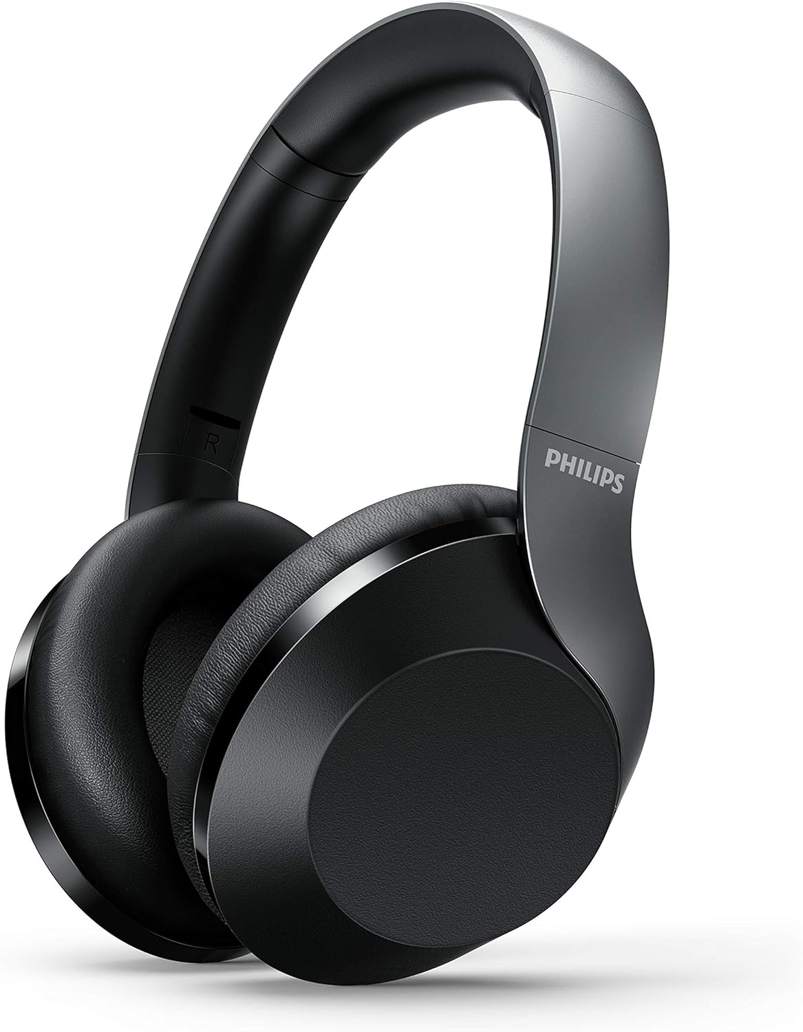 Philips PH805BK/00 - Auriculares Inalámbricos sobre la Oreja (Bluetooth, Noice Cancellation, 30 horas de Autonomía, Audio Hi-Res, Micrófono, Asistente de Google) color Negro