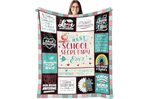 Christmas School Secretary Gifts for Women, Xmas School Secretary Appreciation Gifts, School Secretary Day Gifts, Administrat