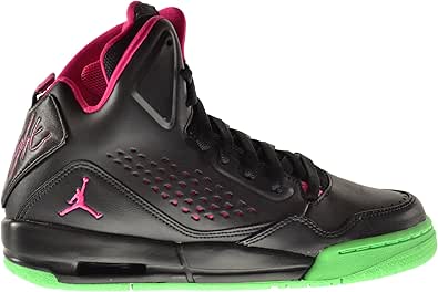 Amazon.com: Jordan SC-3 GG Big Kids Shoes Black/Vivid Pink-Light Lucid Green 630611-038 (7 M US 