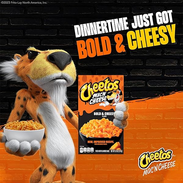 CHEETOS MAC ‘N CHEESE BOLD & CHEESY, 5.9 OZ