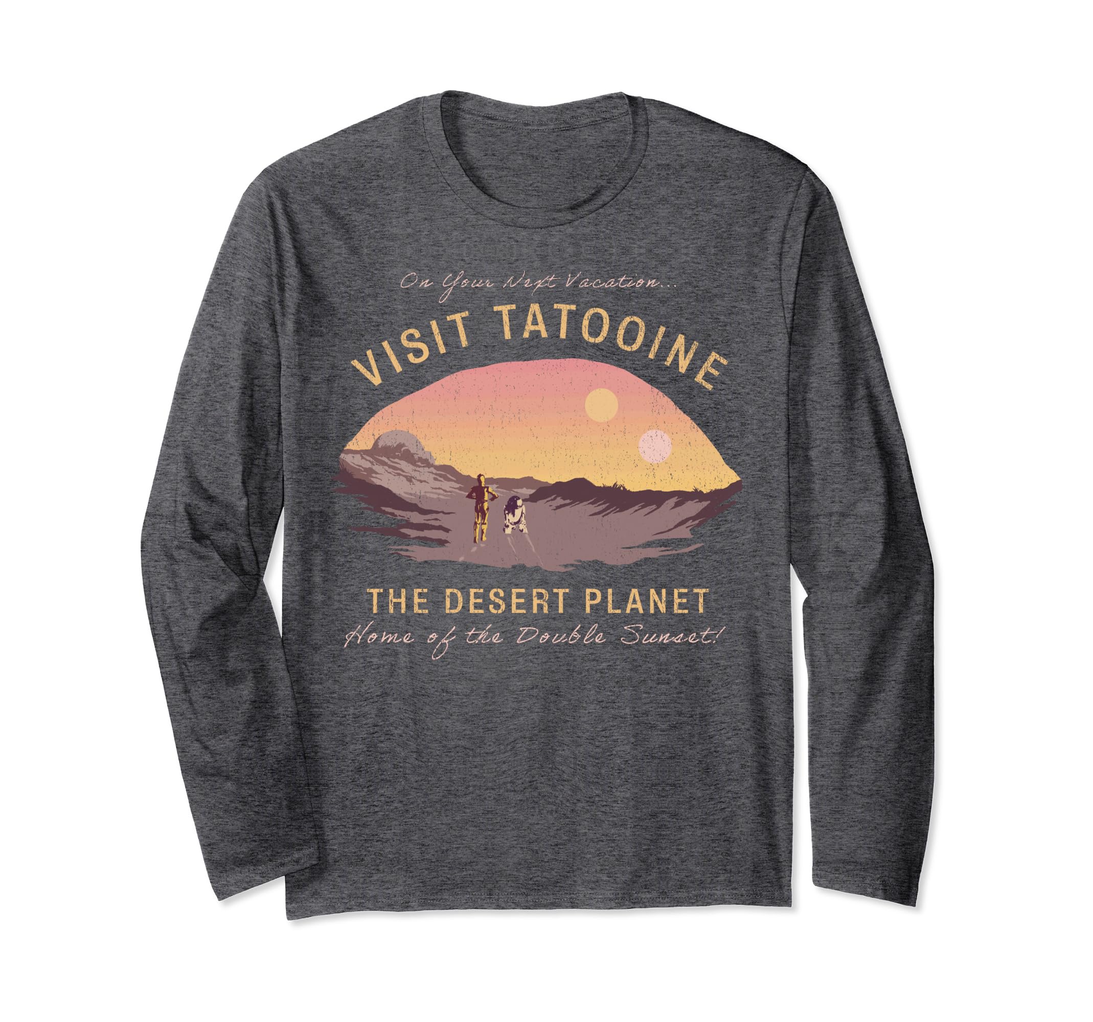 Star Wars Visit Tatooine The Desert Planet Long Sleeve T-Shirt