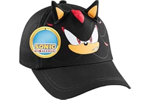 SONIC THE HEDGEHOG Hat Child Shadow Knuckles Tails Hat with Visor Caps Baseball Hat Summer for Children Gamer Gift