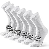 ROCKBROS Cycling Socks for Men Women Breathable Wicking Bike Socks, Compression Fit, Tall Crew, Road to Sky Series