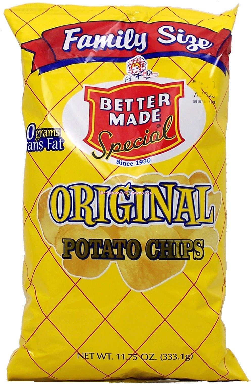 Better Made original potato chips, 11-oz. family size bag