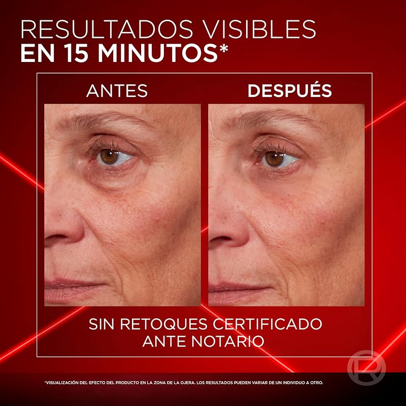 L'Oréal Paris Revitalift Laser Borrador de Bolsas de Ojos Instantáneo, 15ml