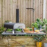 Zanussi ZPO1BPC Outdoor 12 Inch Wood Pellet Pizza Oven with Paddle Cover view 4