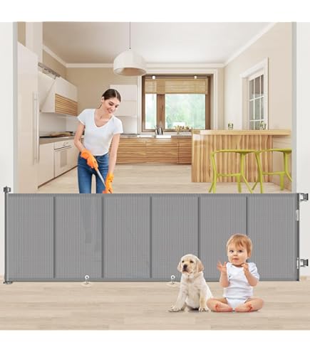 Amazon Short Pet Gate For Stairs Retractable S, BabyBond For