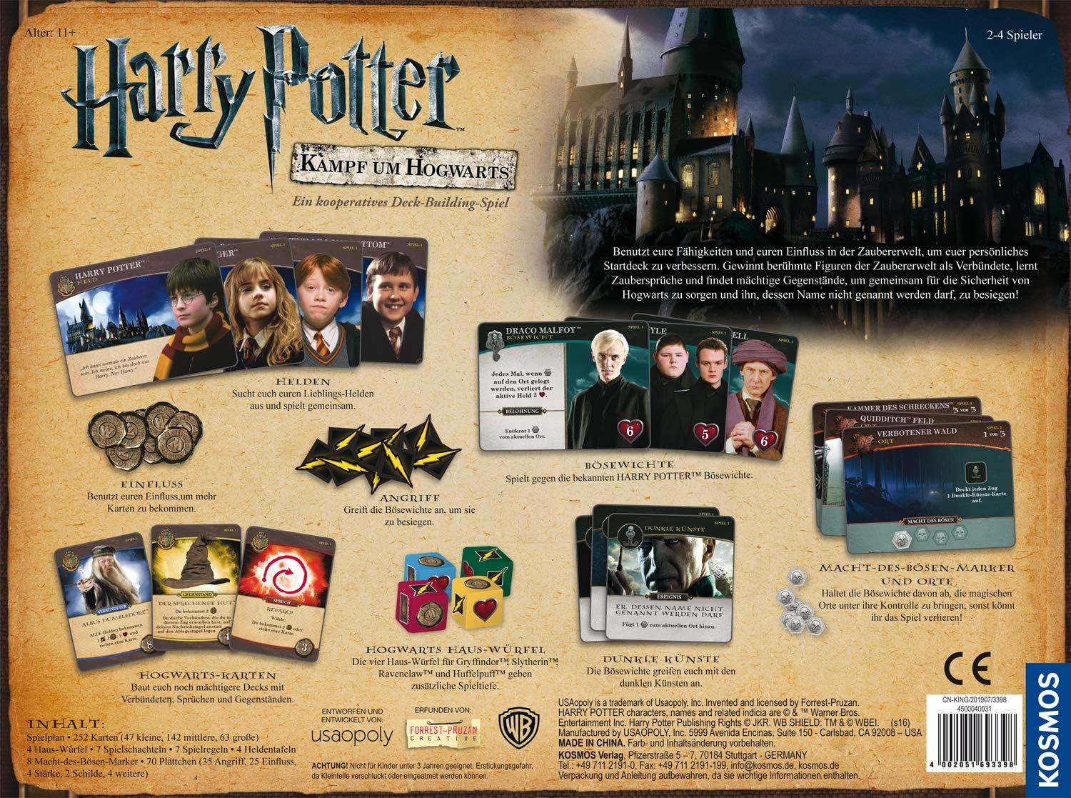KOSMOS 693398 - Harry Potter Kampf um Hogwarts. Das Harry Potter Spiel Hogwarts Battle in deutscher Sprache - Image 3