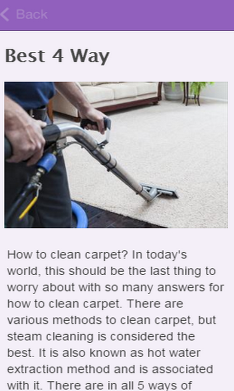 How To Clean Carpet