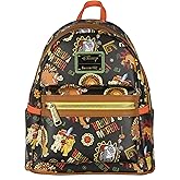 Loungefly Disney Lion King Multi-Character Tribal Patterns Allover Print Mini Backpack 11"