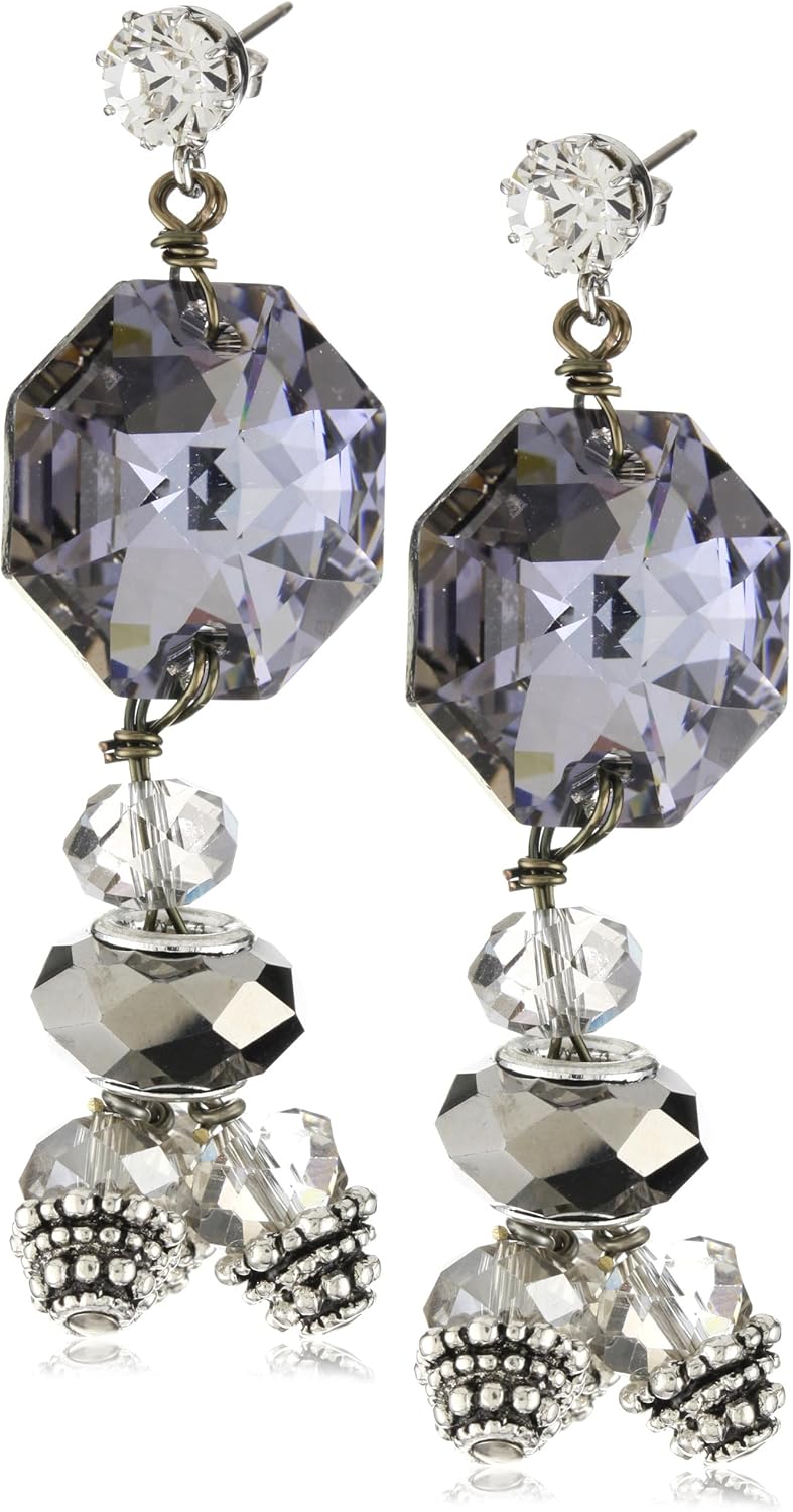 Tova Jewelry "Silver Cluster" Earrings Drop Earrings Jewelry