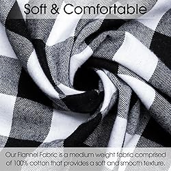 Pico Textiles 2 Yards Bolt Black and White Buffalo