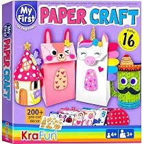 KRAFUN My First Craft Workshop Art and Craft Kit for Kids - 19